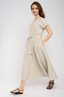 Платье Ружана 490-2 натуральный