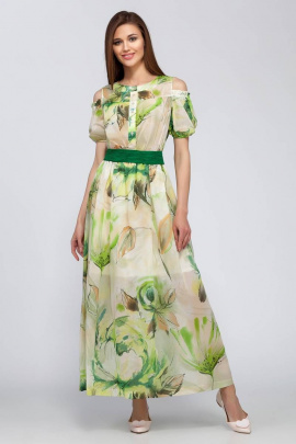 Платье LaKona 955 зеленый