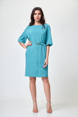 Платье Anelli 351 светло-голубой