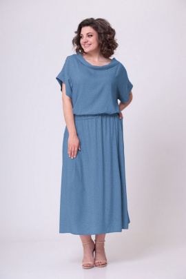 Платье LadisLine 1454 голубой