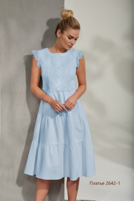 Платье NiV NiV fashion 2642 голубой