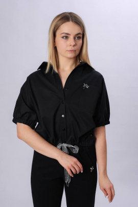 Рубашка IL GATTO 0018-022 черный