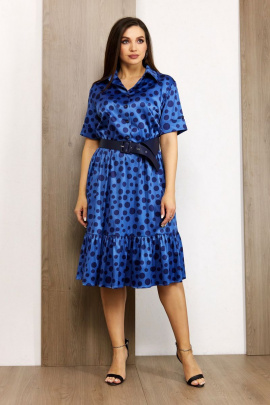 Платье Condra 4359 голубой-синий