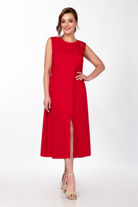 Платье Dilana VIP 1904 красный