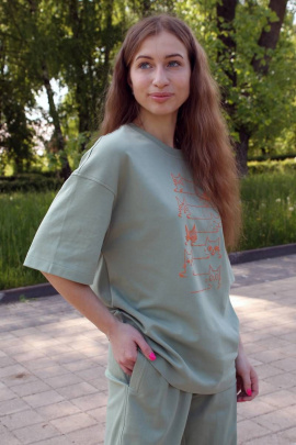 Майка Arisha 381 светло-зеленый