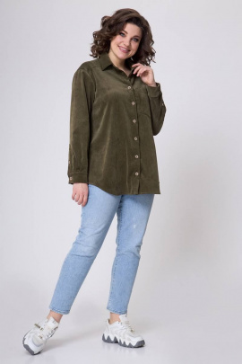 Блуза Zlata 4415 хаки
