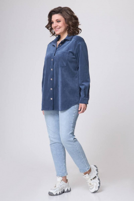 Блуза Zlata 4415 голубика