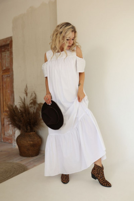 Платье AMORI 9584 белый
