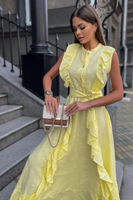Платье Pavlova 148 лимонное
