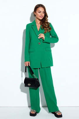 Женский костюм TEZA 4147 зеленый