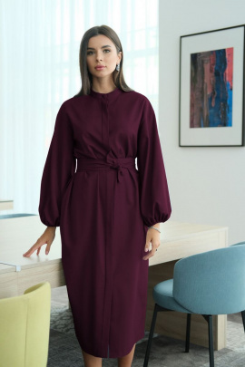Платье LadisLine 1266 темный_пурпур