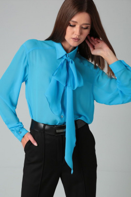 Блуза DOGGI 085 голубой