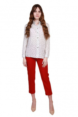 Брюки BELAN textile 1346 красный