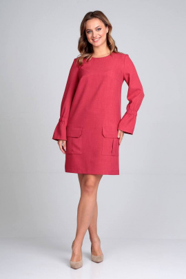 Платье Liona Style 782 малина