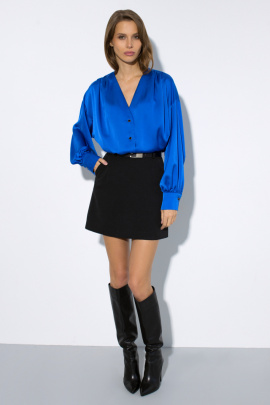 Блуза Luitui R5038 ярко-синий