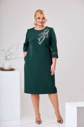 Платье Romanovich Style 1-2426 изумруд