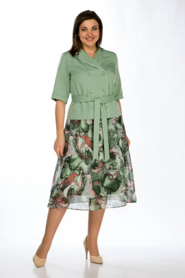 Женский костюм Lady Style Classic 2670/2 зеленая_мята