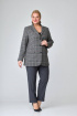  Брюки,  Жакет TrikoTex Stil М2721 серый