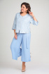  Брюки,  Жакет Michel chic 1335 голубой
