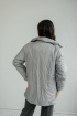  Куртка Стильная леди М-663 серый