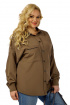 Блуза Michel chic 769 коричневый