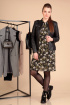 Платье Liona Style 596 черный