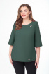  Блуза DaLi 3152 тёмно-зеленый