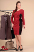 Платье Liona Style 594 красный