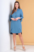 Платье Liona Style 733 голубой