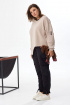 Блуза BegiModa 4065 кофе