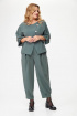 Брюки, Жакет Michel chic 1355 зеленый_графит