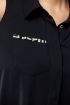  Блуза EVA GRANT 7245-1 черный+принт
