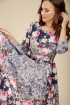 Платье Teffi Style L-1217 розовые_цветы