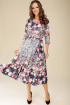 Платье Teffi Style L-1217 розовые_цветы