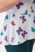  Блуза Anelli 384 бабочки