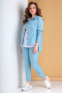 Брюки, Куртка Liona Style 694 голубой