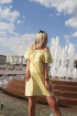 Платье Lady Smile 1008 желтый