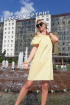 Платье Lady Smile 1008 желтый