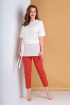 Блуза, Брюки Liona Style 683 терракот