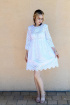 Платье Andrea Fashion AF-19/6 белый