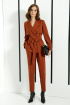 Брюки, Жакет DiLiaFashion 0386 терракот