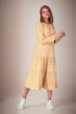 Платье Andrea Fashion AF-28/4 горох_беж