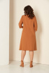 Платье Andrea Style 00290 рыжий