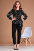 Блуза Liona Style 763Б горох