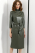 Платье DiLiaFashion 0395 хаки