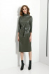 Платье DiLiaFashion 0395 хаки