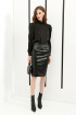  Блуза DiLiaFashion 0402 черный