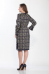 Платье Lady Style Classic 2155 темно-синий_беж
