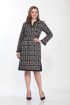 Платье Lady Style Classic 2155 темно-синий_беж