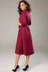Платье Teffi Style L-1446 сангиновый